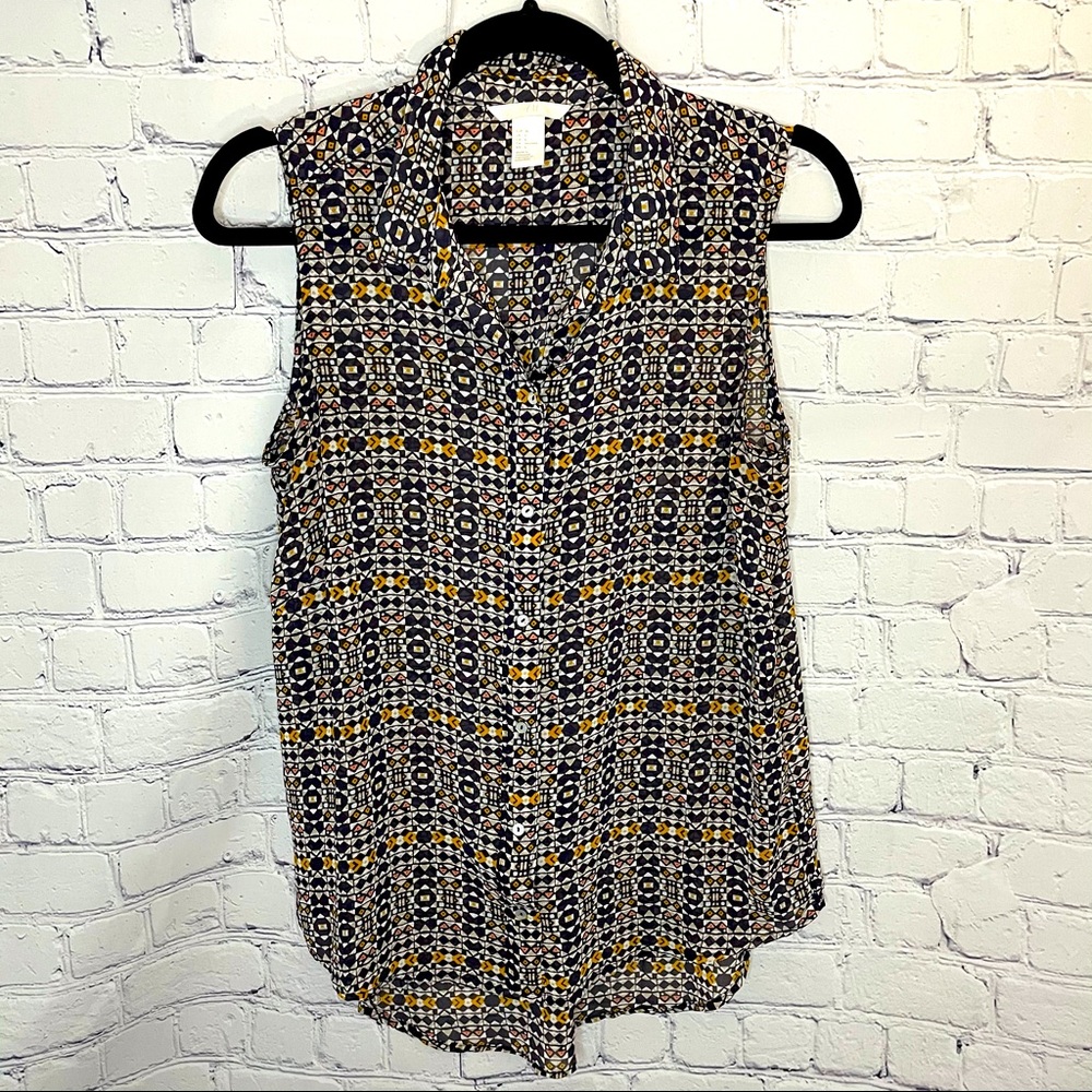 H&M Semi-sheer Blouse